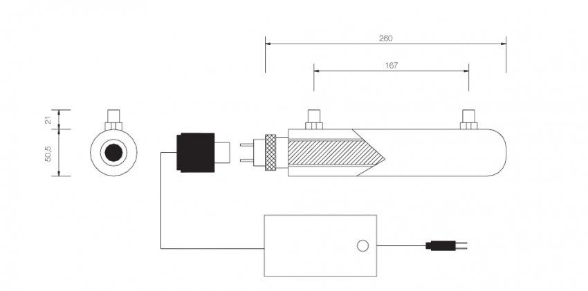 Recambio lámpara UV0240LH