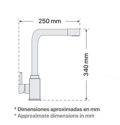 Grifo 3 vías Mónaco