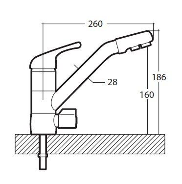 Kit válvula RO para grifo Ciprus