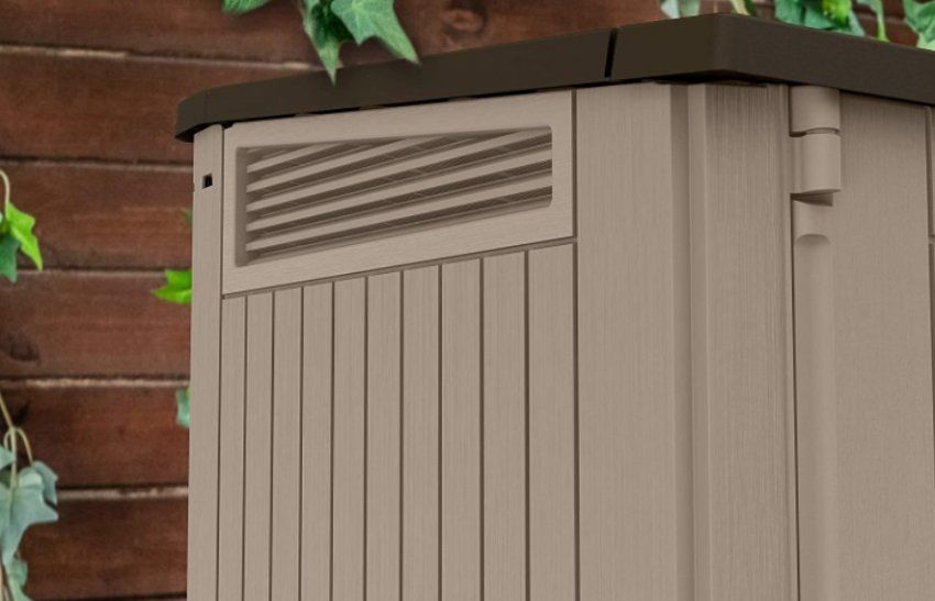 Caseta elevada vacía mini 880L de superficie de PCV Klinwass