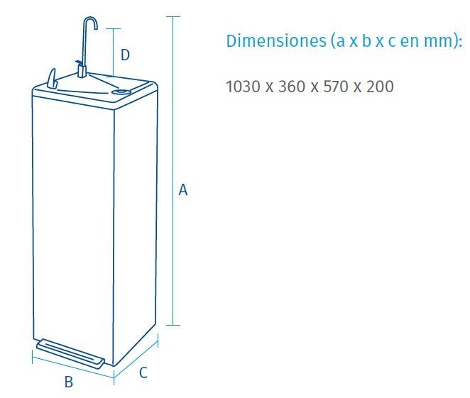 FUENTE FC 1900 INOX F