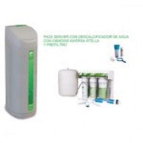 PACK AHORRO DESCALCIFICADOR, OSMOSIS Y PREFILTRO