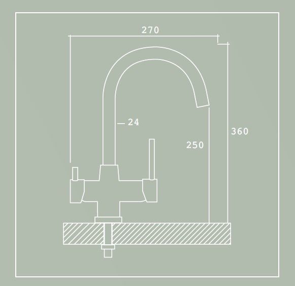GRIFO VIRKA 4 VIAS