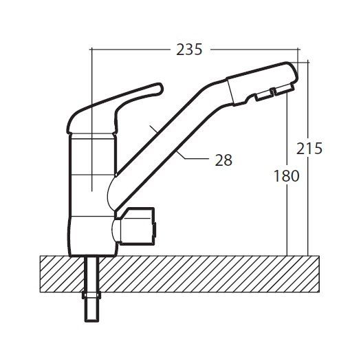 Kit de válvula RO para grifo Sintra