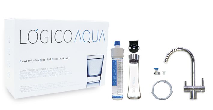 FILTRO DE AGUA LOGICO AQUA PACK 3 VIAS