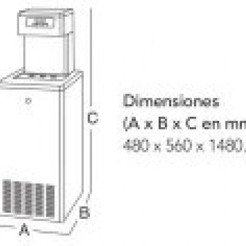 Dispensador de agua COLUMBIA HF 120 ES