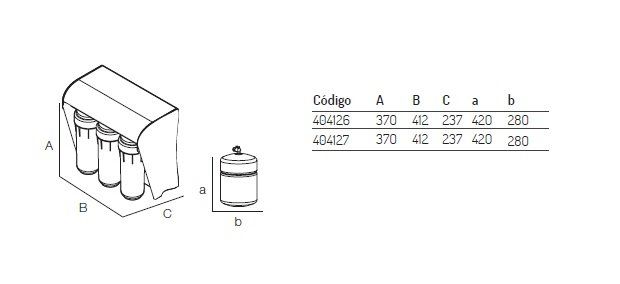 Osmosis domestica Fontana Pump.