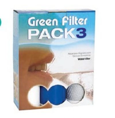 Pack 3 filtros green filter