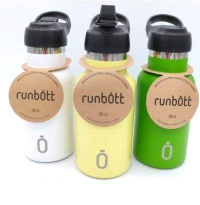 BOTELLA TERMICA RUNBOTT DE 350ML VARIOS COLORES
